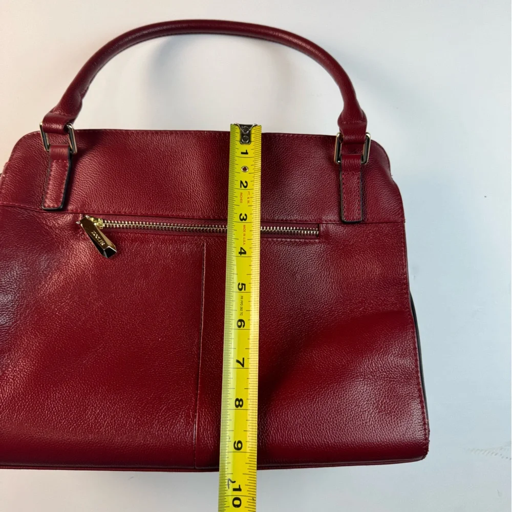 Red Leather Handbag